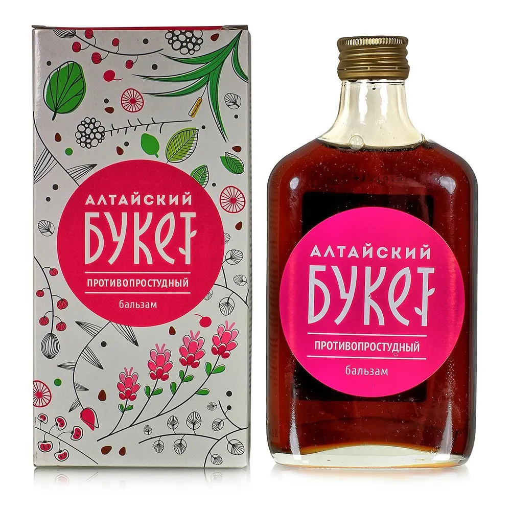 Алтайский букет бальзам противопростудный 250мл