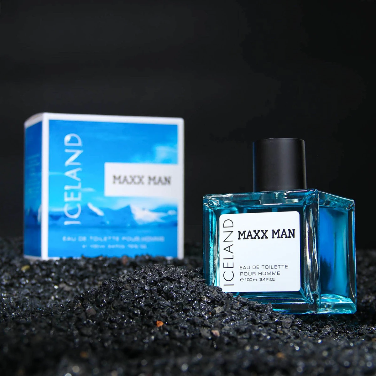 Туалетная вода мужская maxx man iceland, 100 мл (по мотивам mexx ice touch man)